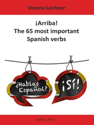 cover image of ¡Arriba! the 65 most important Spanish verbs